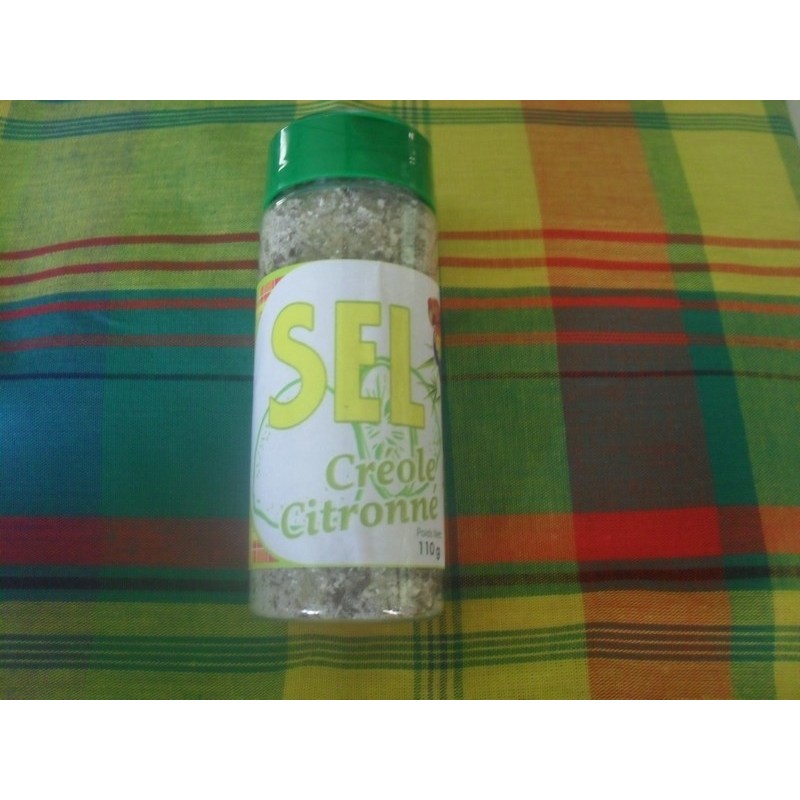 Sel créole citronné 110g