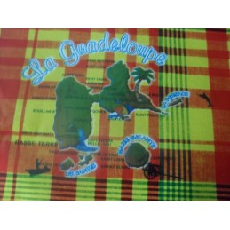 Nappe carte Guadeloupe