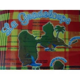 Nappe carte Guadeloupe