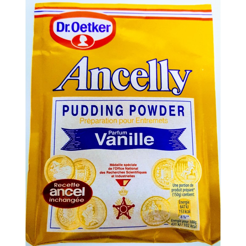 Crème en poudre vanille ancelly