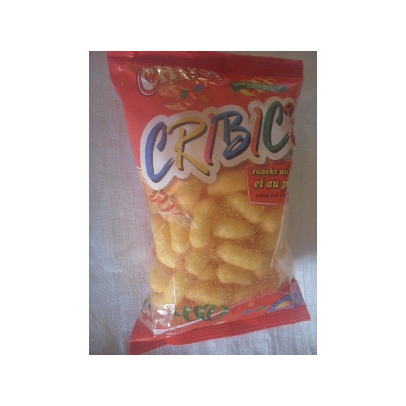 Cribich snacks au fromage et au piment 75g