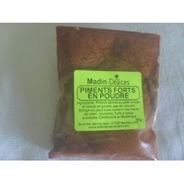 Piments forts en poudre 30g