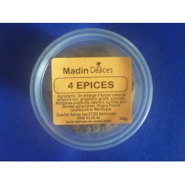 4 épices - Pot 450g