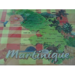 Set de table madras commune Martinique