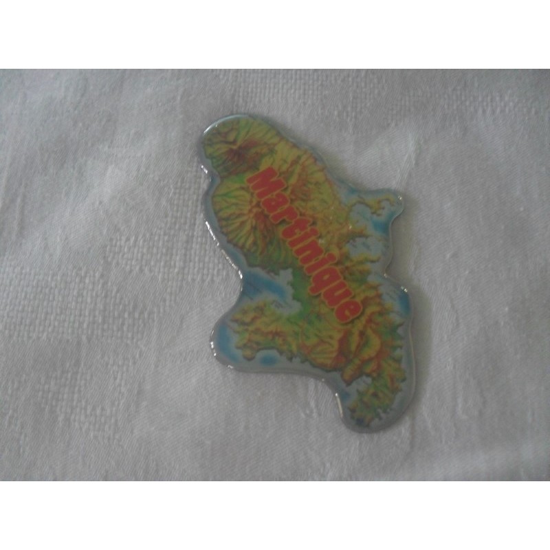 Magnet carte Martinique