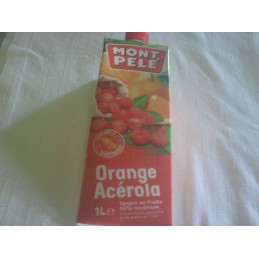 Jus Mont pelé Orange...