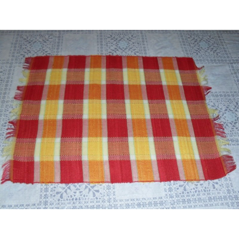 Set de table madras frange 65g