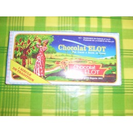 Lot de 3 chocolat Elot 100g